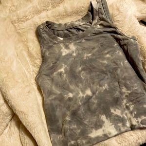 Grey Tye-Die tank top